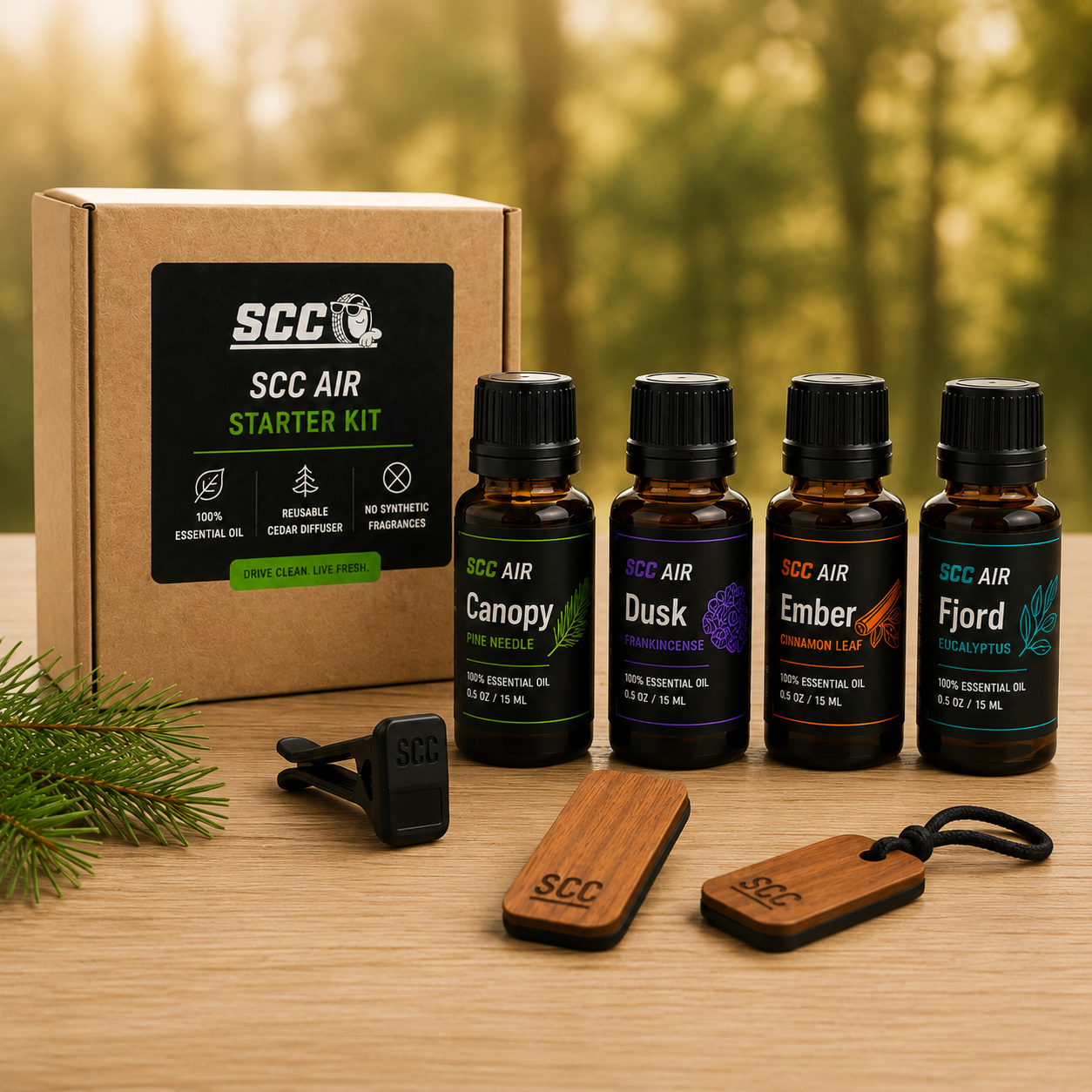 SCC Air – Natural Car Air Fresheners