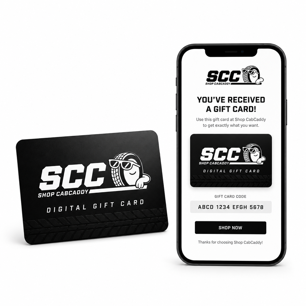 Shop CabCaddy Digital Gift Card